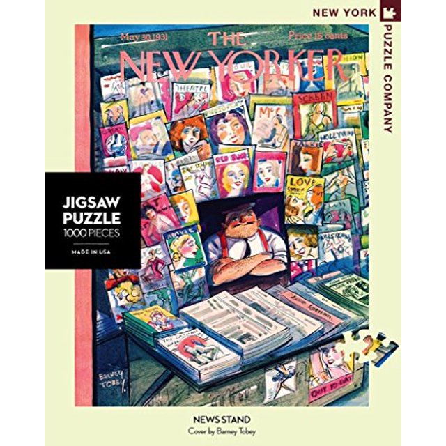 New York Puzzle company New Yorker News Stand Puzzle de 1000 piezas New York Puzzle Comp 81984400