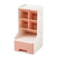 thumbnail image 1 of Organizador de almacenamiento de escritorio Sunnimix Rosado, 1 of 8