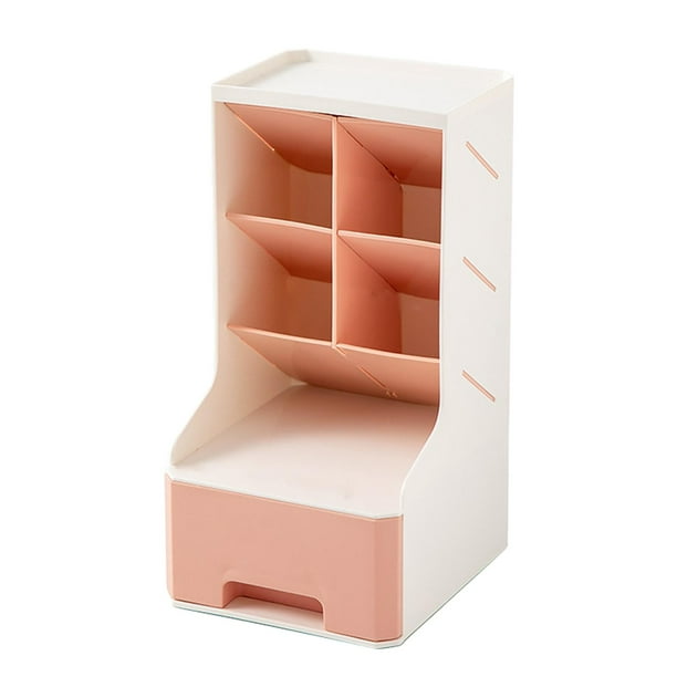 Organizador de almacenamiento de escritorio Sunnimix Rosado