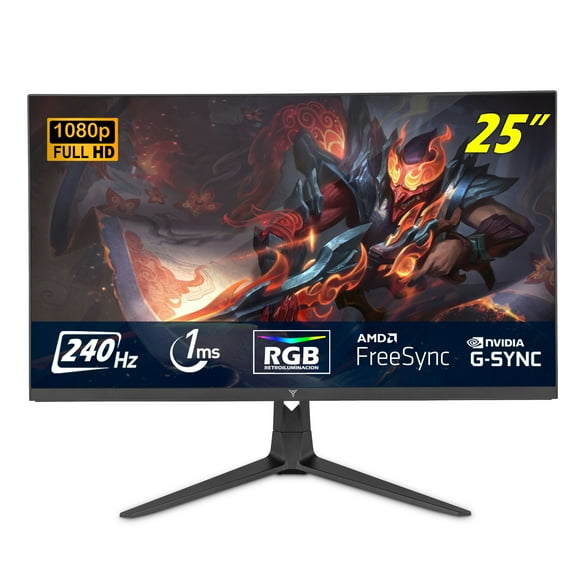 Monitor Gamer Yeyian 25 PULGADAS FULL HD 240Hz 1ms HDMI ILUMINACION RGB Ymf-vaf25-g1