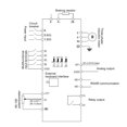 thumbnail image 3 of Vector Inverter, 320-460V Input 0-380V Output Flame Retardant 0.75KW Motor Vector Controller Heat Sink with 1.5m Panel Cable for Machine, 3 of 7