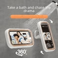 thumbnail image 1 of Caja impermeable retráctil para teléfono móvil de baño, pantalla táctil giratoria de 360 °, adhesiva, con dibujos animados, caja de almacenamiento para montaje en pared a prueba de mirones, 1 of 3
