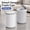 white, variant on 2 Pack Smart Trash Can, Motion Sensor Touchless Automatic Garbage Can, Waterproof ABS Plastic, Slim Wastebasket for Bathroom Kitchen Office