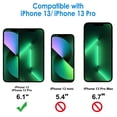 thumbnail image 3 of Protector de pantalla JeTech One Touch Install para iPhone 13/13 Pro, 3 of 6