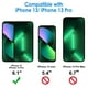 thumbnail image 3 of Protector de pantalla JeTech One Touch Install para iPhone 13/13 Pro, 3 of 6
