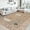 Camel, variant on Insect Machine Washable Soft Area Rugs for Living Room, Low Pile Non Slip Bedroom Rug Under Bed Ultra-Thin Large Carpet for Dining Room Office Kids Playroom Nursery Farmhouse Beige 9 ft x12 ft