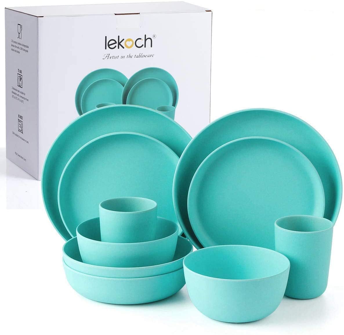 blue christmas dinnerware