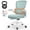 MintGreen, variant on COOLHUT Office Chair, Ergonomic Desk Chair with Lumbar Support and Adjustable Armrests, Breathable Mesh Computer Gaming Chair, Reclining Task Chair for Home Office, Black