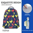thumbnail image 5 of "Stylish Chicken Graphic Backpack - Spacious & Waterproof School Bag for Teens, Lightweight Laptop Backpack for High School & College, Trendy & Practical", 5 of 6