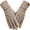 Khaki, variant on Winter Gloves for Women - Upgraded Touch Screen Warm Knit Gloves Cold Weather, Soft Fleece Lining Elastic, Khaki