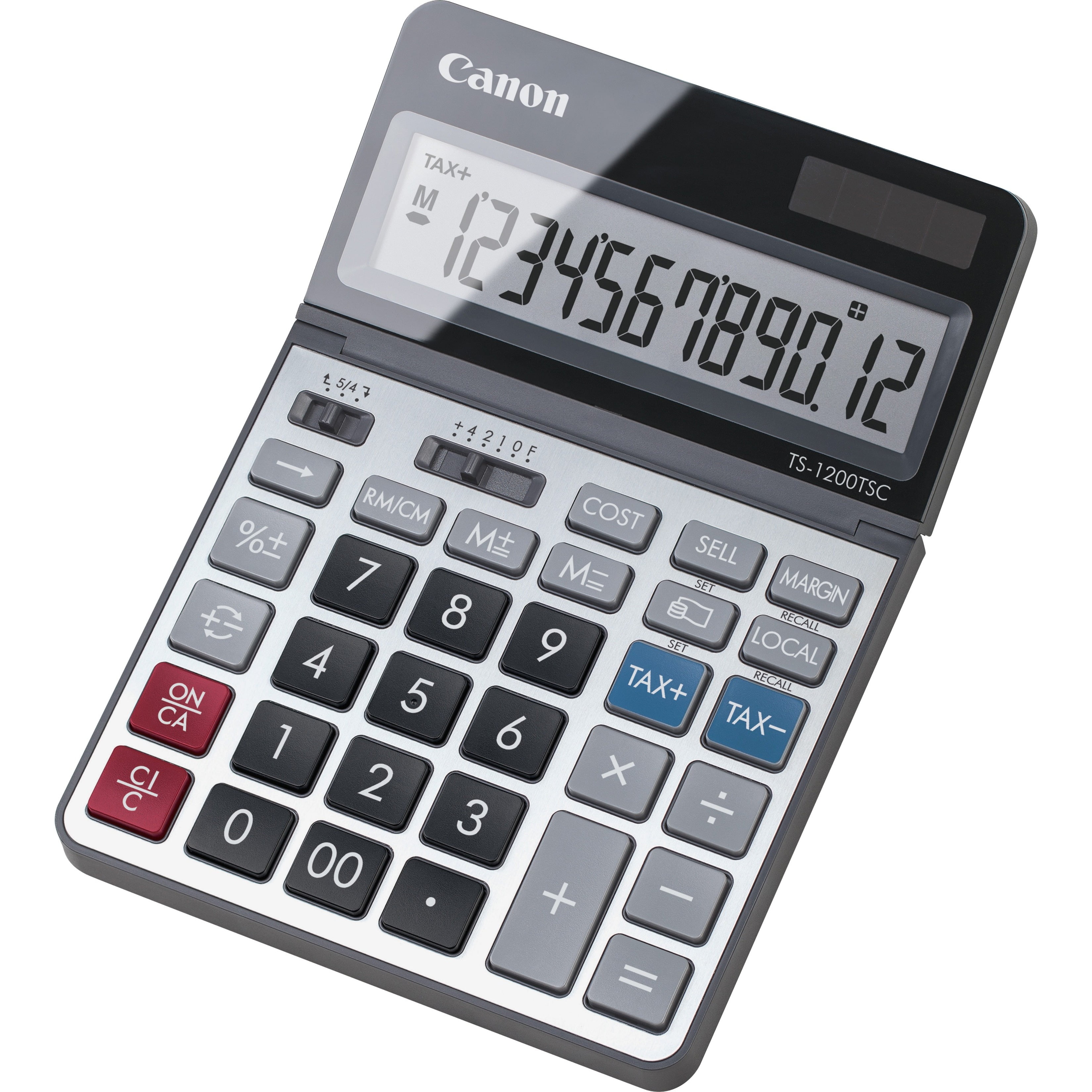 Canon® Ts-1200tsc Desktop Calculator, 12-digit Lcd