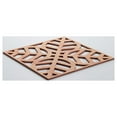 thumbnail image 4 of Ekena Millwork 11 3/8"W x 11 3/8"H x 1/4"T Small Garland Decorative Fretwork Wood Wall Panels, Cherry, 4 of 18