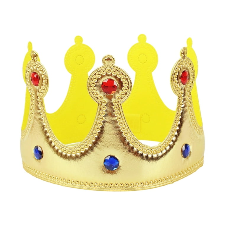ROZYARD Antique King Crown Gold Prince Diadems Tiaras Royal