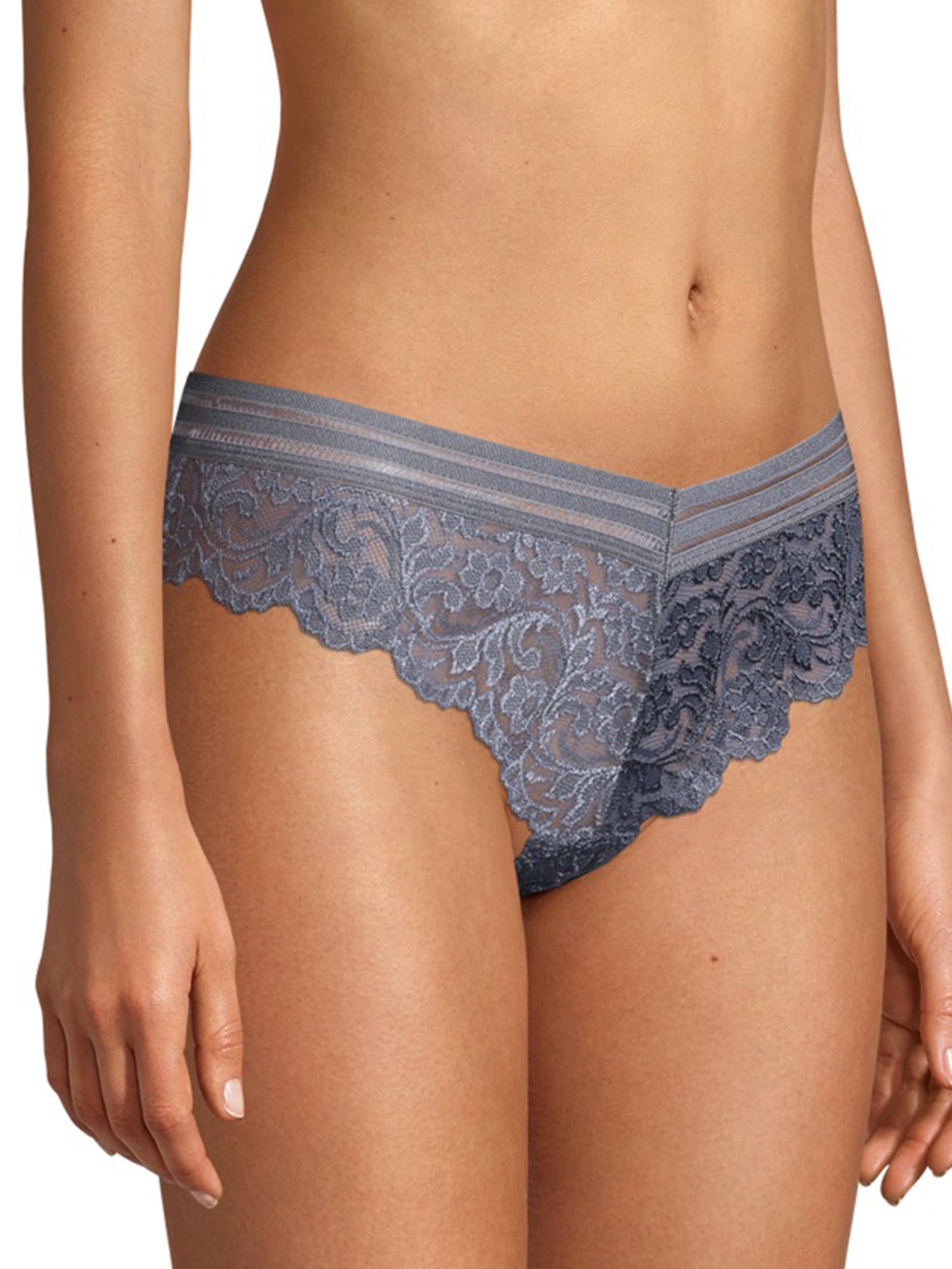 Smart & Sexy Women's Signature Lace Brazilian Panty, 2-Pack, Style-SA1392 