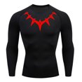 thumbnail image 2 of Camiseta de compresión de manga larga para correr, ropa deportiva para hombre, camiseta de gimnasio, culturismo, camiseta de manga corta, camiseta deportiva de verano de secado rápido, 2 of 5