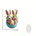 thumbnail image 2 of Fiudx Juego de Decoración de Pascua, Adorno de Conejito Acrílico Plano 2D, Ligero y Fácil de Colocar, Un Vibrante Toque Primaveral para El Hogar, Celebraciones Navideñas, Una Idea de Regalo Ideal., 2 of 6