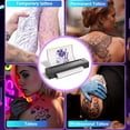 thumbnail image 4 of A4 Inkless Printer - D80 Portable Thermal Printer for Wireless Mobile Travel, Supports Letter Mini Printing, Compatible with Android IOS, Suitable Folding Paper/rolling/tattoo Paper, Thermal Print, 4 of 6