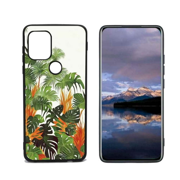 Compatible with Moto G Stylus 5G Phone Case, Tropical-4-2 Case Men Women, Flexible Silicone Shockproof Case for Moto G Stylus 5G