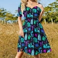 thumbnail image 5 of Haunted Mansion Summer Women's Dress 2025 Elegant Dresses Plus Sizes, 5 of 8