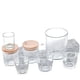 thumbnail image 4 of Vaso de vela transparente con tapa de madera, frasco para velas de aromaterapia de soja, vaso de vidrio redondo para velas, vaso vacío de gran capacidad, 4 of 5