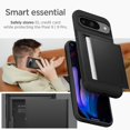 thumbnail image 3 of Funda Spigen Slim Amor CS para Pixel 9/Pixel 9 Pro (2024), color negro, 3 of 7