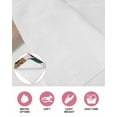 thumbnail image 6 of Spring Daisy Kitchen Dish Towels for Drying Dishes Set of 2, Brown Modern Abstract Art Dots Floral Waffle Weave Microfiber Hand Tea Bathroom Towels Quick Dry & Absorbent Towel 12x12, 6 of 7