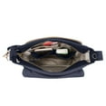thumbnail image 3 of Travelon Crossbody Anti-Theft Courier Tour Bag, Navy, One Size, 3 of 4