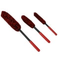 thumbnail image 1 of Limpiador De Buje De Rueda ANGGREK 3 Cepillos Para Detalles Sin Arañazos Portátil Suave Denso Mango De Plástico De Microfibra Para Llantas Tubos De Escape Para Motocicletas, 1 of 8