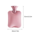thumbnail image 4 of SDNall 2L Ribbed Hot Water Bottle, Water Injection Hot Water Bottle, 4 of 9