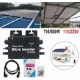 thumbnail image 3 of Micro Grid Tie Inverter, Solar Grid Tie Inverter, High Conversion Rate Solar Micro Inverter, IP65 Waterproof WiFi Control, Smart Micro Inverter Solar Grid Inverter WiFi Control, 3 of 5