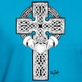 thumbnail image 3 of CafePress - Claddagh_Cross Men's Classic T Shirt - Men's Fitted T-Shirt, 3 of 4