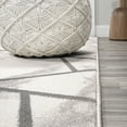 thumbnail image 6 of JONATHAN Y LUXOR Patras Geometric Marbled Area Rug, 4 x 6, Ivory/Gray, 6 of 6