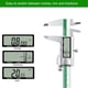thumbnail image 5 of Pinza Vernier digital HDLNKAK de 150 mm/6 pulgadas, acero inoxidable, 5 of 7