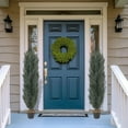 thumbnail image 4 of Poetree 2 Pack 5 ft Cedar Plants Outdoor Artificial Topiary Fake Tree UV Resistant Potted Tree for Porch Decor Faux Pine Tree, 4 of 8