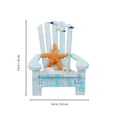 thumbnail image 2 of SHINYPASING 1 Set Mini Beach Chair Ornament Home Decoration Assorted Color 10X9.2CM, 2 of 5
