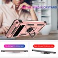 thumbnail image 4 of CoverON for Google Pixel 6 Ring Case, Kickstand Rugged Phone Cover Magnetic Car Mount Compatible - Rose Gold Pink, 4 of 10