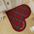 thumbnail image 6 of RFUGUG Heart Shaped Bath Rugs, Super Absorbent and Quick Dry Bath Mats, Washable and Non Slip Bathroom Floor Mat, 19.68x19.68 in, 6 of 9