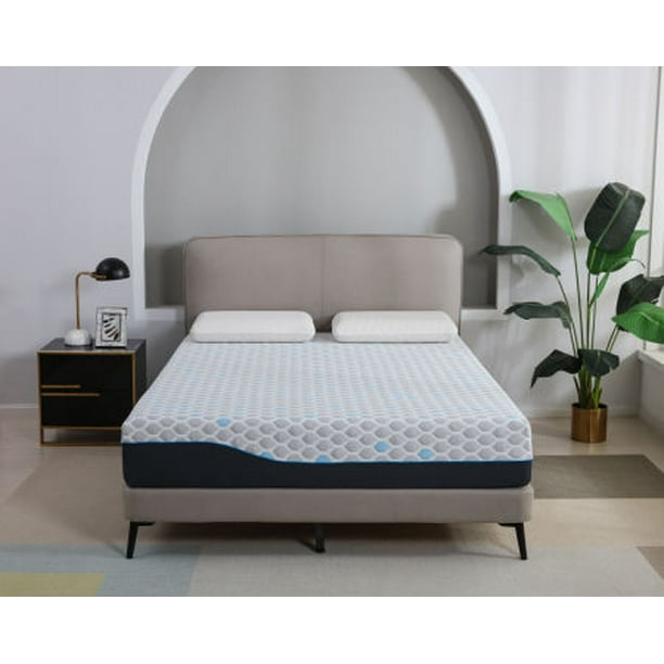 10'' Gel Bamboo Charcoal Memory Foam Mattresses