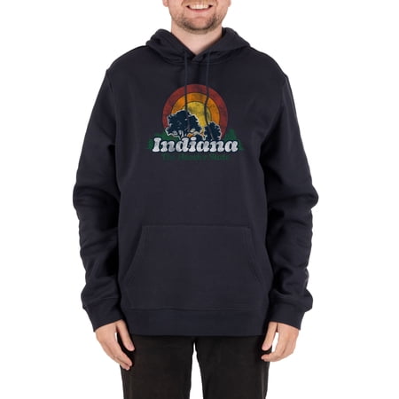 Unisex Custom State Indiana Hoodie Pullover Sweatshirt from Home Free, Sizes S-2XL