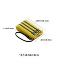 thumbnail image 3 of Portable Charger Power Bank, 10000mAh Travel Essentials Battery Pack, 4 Outputs 2 Inputs Slim Charging Bank Built-in Cables Cords, Travel Essentials Powerbank for Phone, 3 of 6