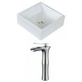 thumbnail image 1 of Imaginations Américaines 14.75-po. W Vessel Set Blanc, 1 of 4