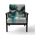 thumbnail image 4 of Designart "Geode Golden Multi Color" Upholstered Modern & Contemporary Accent Chair and Abstract Arm Chair - Multiple Color & Pattern, 4 of 7