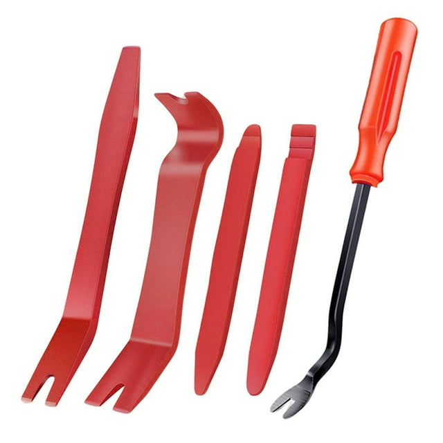 Agiufgs Car Audio Installation Tool Kit, 12-Piece Non-Scratch Auto Trim Panel Removal Set, Multi-Functional Interior Repair Tools for Vehicles