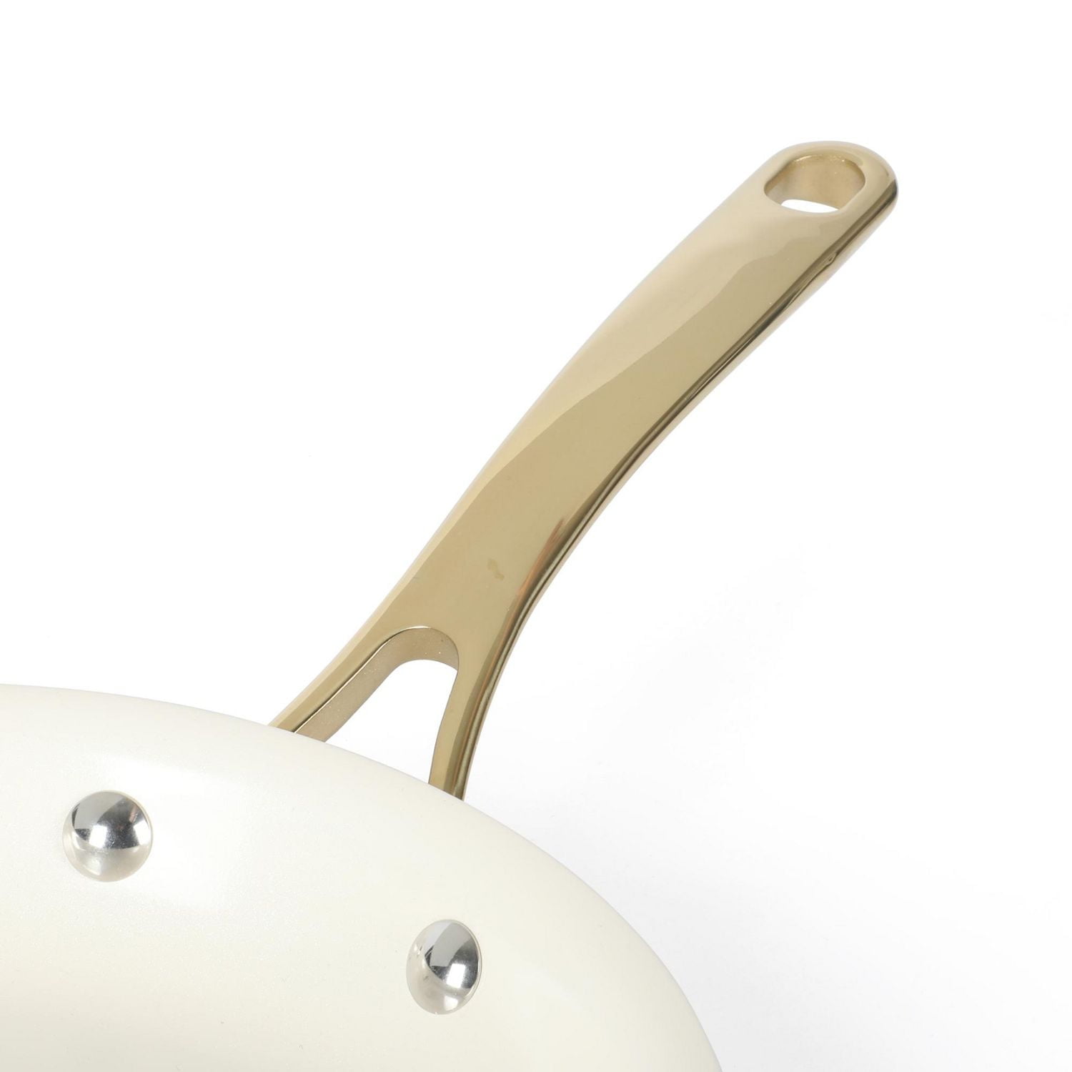 Martha Stewart Galway Batterie de cuisine 10 pièces en aluminium avec couvercle en alun Rose