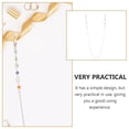thumbnail image 4 of Miangastore 1Pc Creative Glasses Chain Neck Hanging Glasses Rope Anti-lost Eyeglass Lanyard, 4 of 9