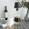 thumbnail image 2 of LCXmlly Rechargeable Bottle Light LED Wine Bottle Lamp Brightness Adjustable Rechargeable Cordless Touch Control Desk Table Lamp, 2 of 7