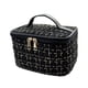 thumbnail image 2 of Estuche organizador de maquillaje con asa, neceser, bolso de almacenamiento portátil, bolsas de cosméticos, neceser de maquillaje para baño de mujer Negro Salvador Estuche de maquillaje, 2 of 10