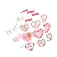 thumbnail image 4 of 60x pegatinas de feliz día de la madre, decoración del día de la madre, calcomanías de recuerdo de fiesta, etiquetas adhesivas para sobres, etiquetas Corazón 45 cm x 38 cm., 4 of 8