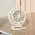 Jrocdr Rechargeable Personal Fan Usb Powered Fan Small Desk Fan