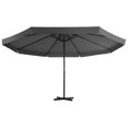 thumbnail image 3 of vidaXL Parasol Extérieur avec Base Portable Anthracite, 3 of 5